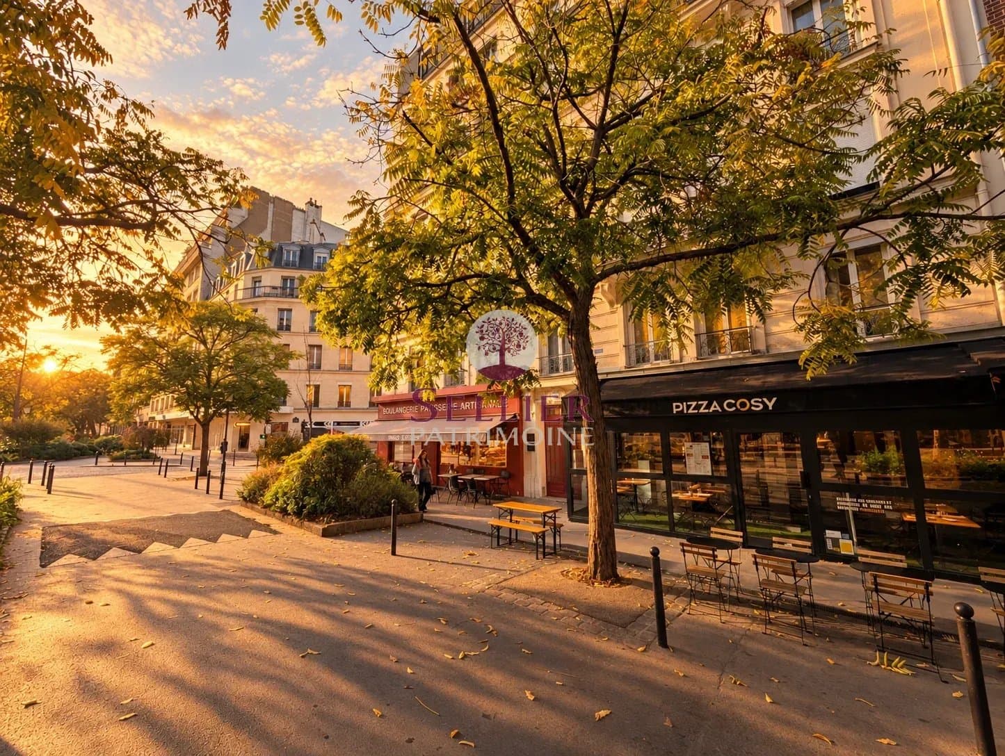 Appartement 98.25m² à Paris 5ème - 5 pieces traversant denier étage 3 chambres