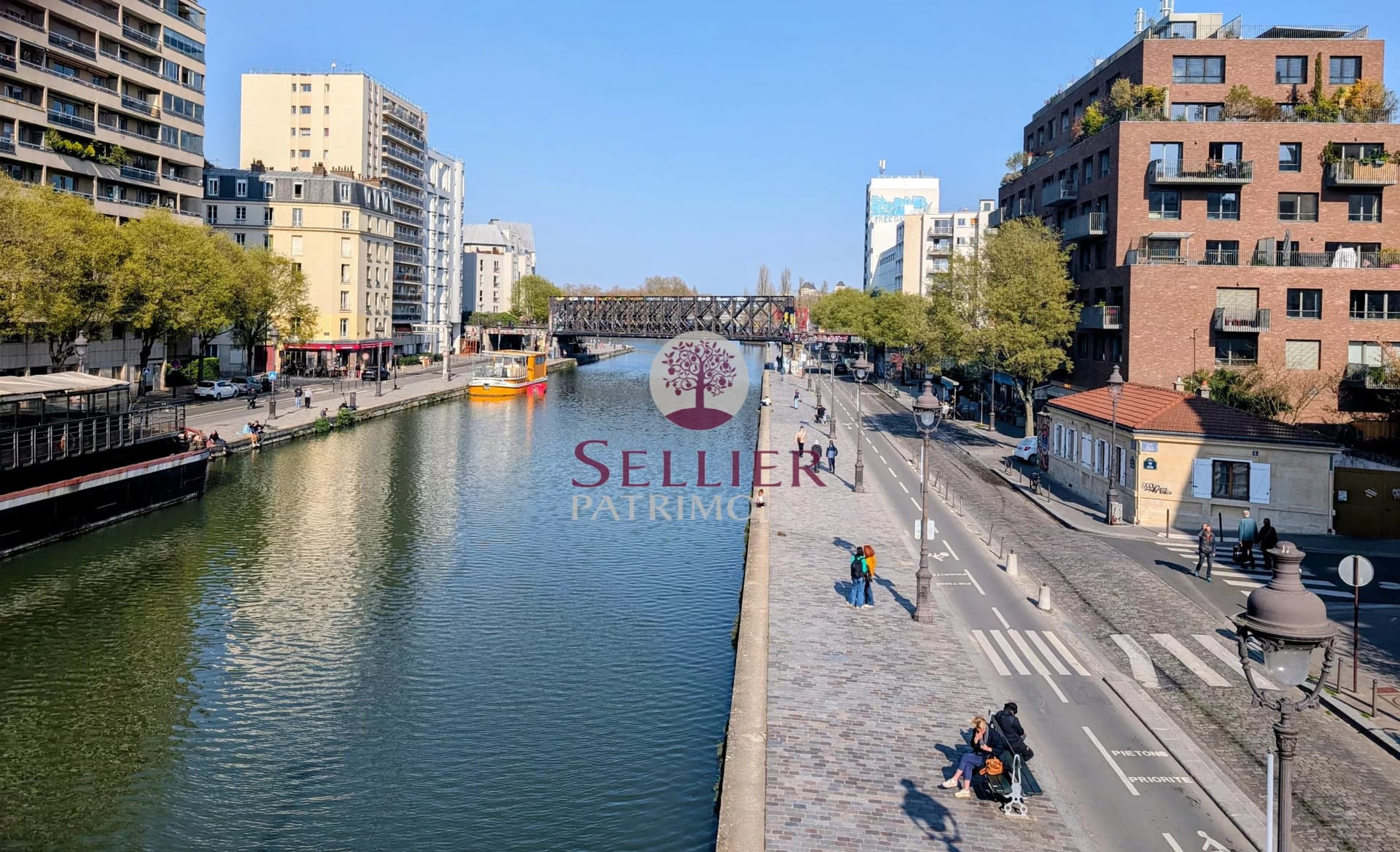 Bureau 188m² à Paris 19ème - Bureaux ERP 4 & PMR Paris 19e – 188 m² + Terrasse 74 m² | Idéal Médical, Libéral & Digital | ’Ourcq
