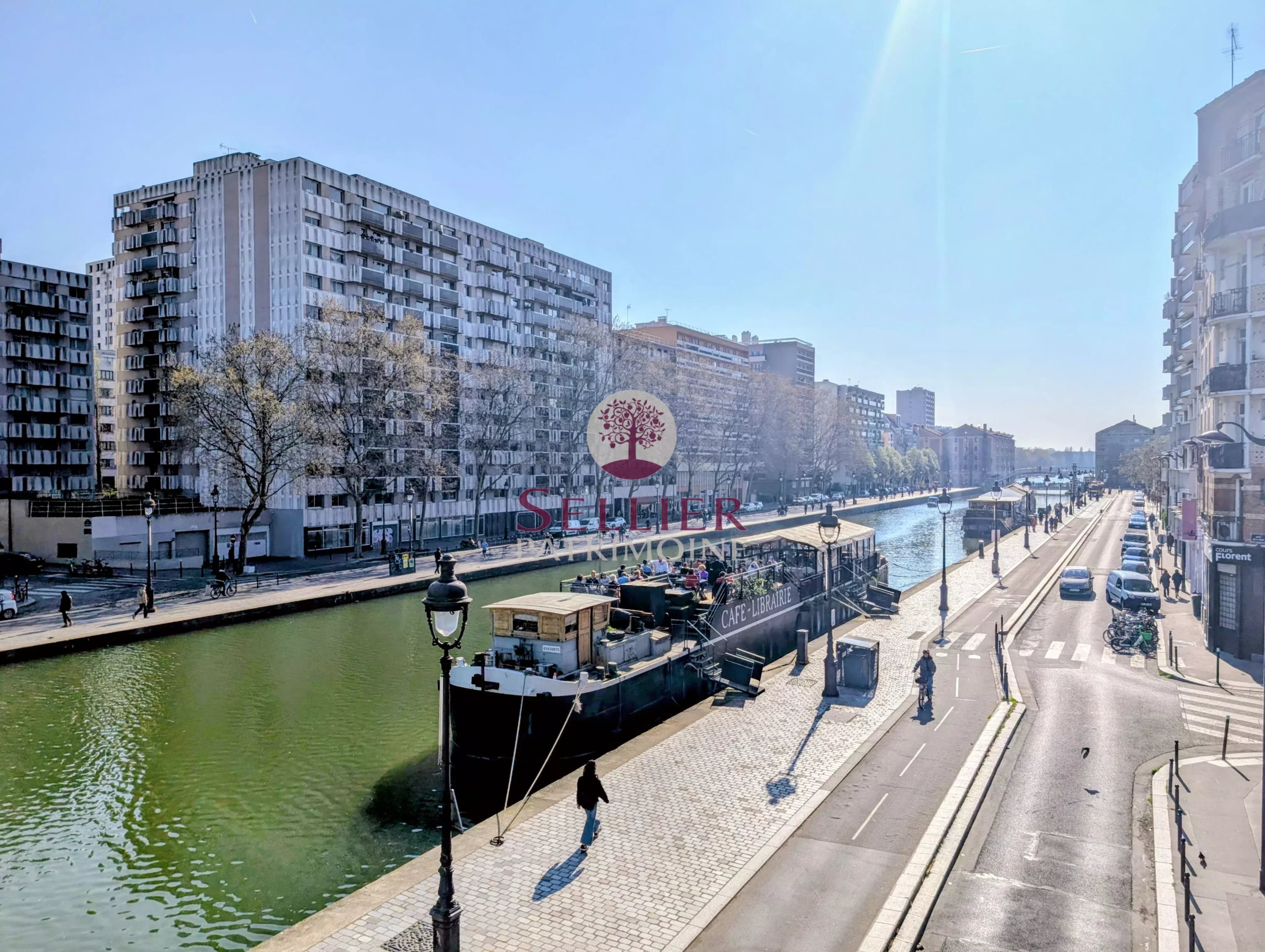 Bureau 467m² à Paris 19ème - Location Plateaux de Bureaux ERP 4 PMR – Paris 19 – Canal de l’Ourcq – 457 m² – Rendement 6,52 % – Locataire institutionneo