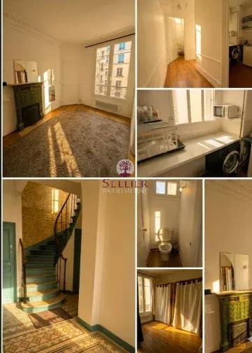 Appartement à Paris 5ème - Paris 5ème – Val-de-Grâce a proximité du Marché Mouffetard Charmant 2 pieces dans un immeuble pierre de taille– Parquet. moulures. cheminée